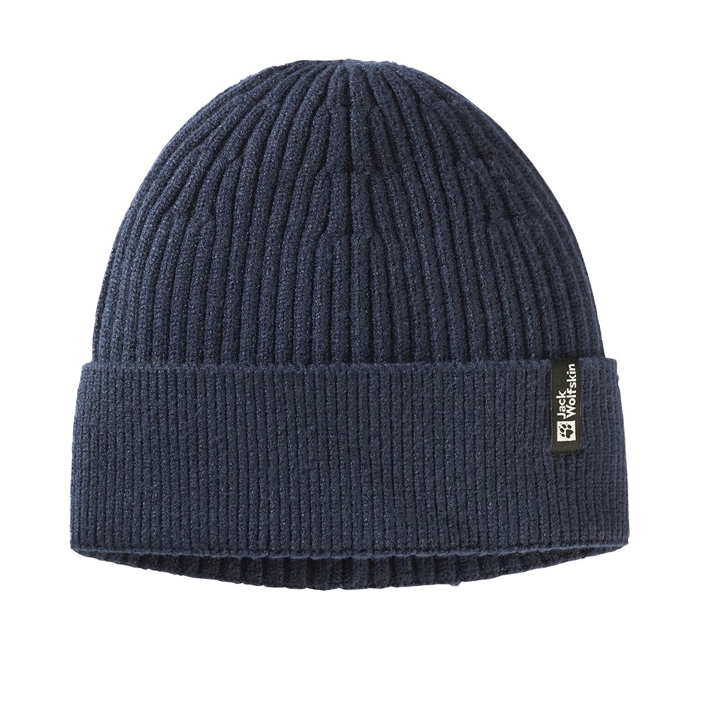 Шапка унисекс Jack Wolfskin COSY BEANIE синяя 1909252-1010