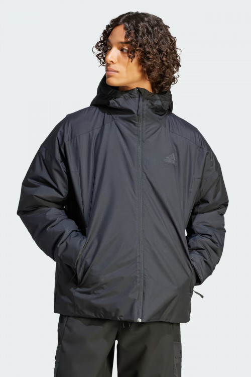 Куртка чоловіча Adidas TRAVEER INS JKT чорна IK3136 изображение 2