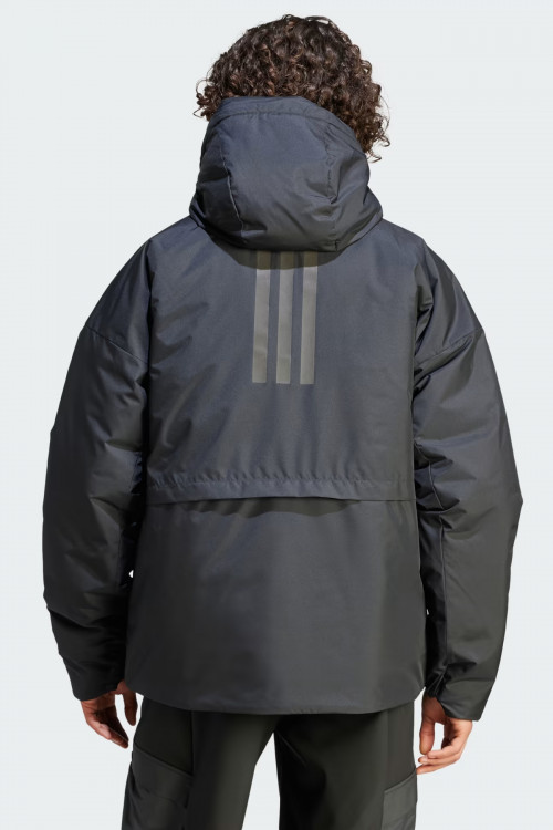 Куртка чоловіча Adidas TRAVEER INS JKT чорна IK3136 изображение 3