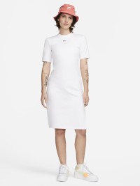 Сукня жіноча Nike W NSW ESSNTL MIDI DRESS бежева DV7878-104 изображение 6