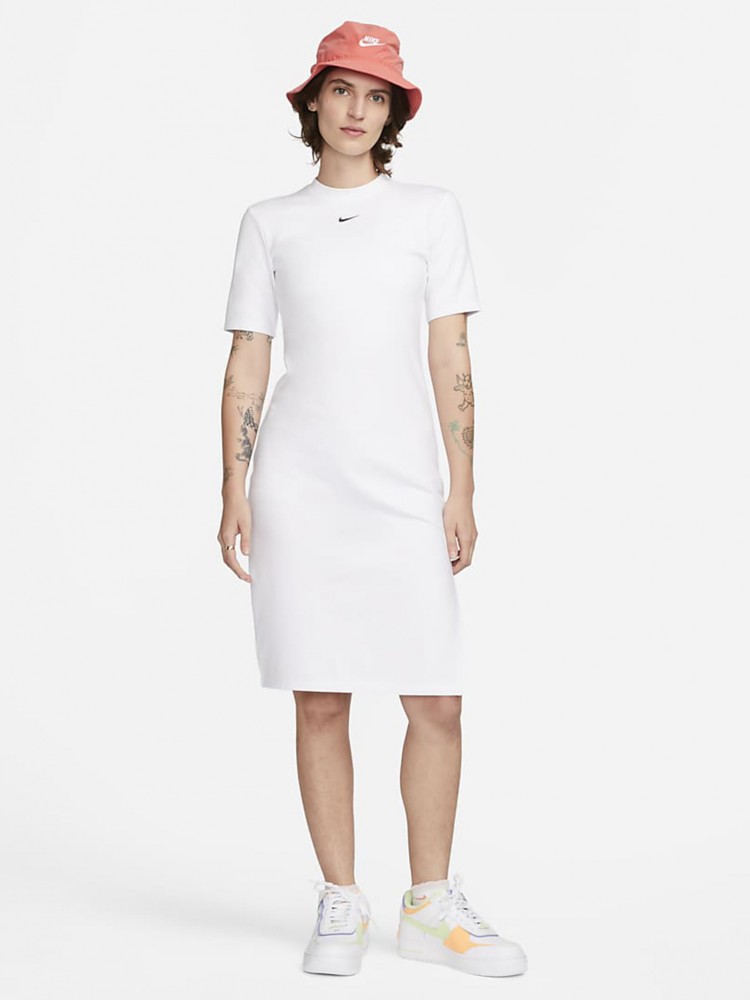 Сукня жіноча Nike W NSW ESSNTL MIDI DRESS бежева DV7878-104 изображение 6