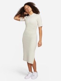 Сукня жіноча Nike W NSW ESSNTL MIDI DRESS бежева DV7878-104 изображение 3