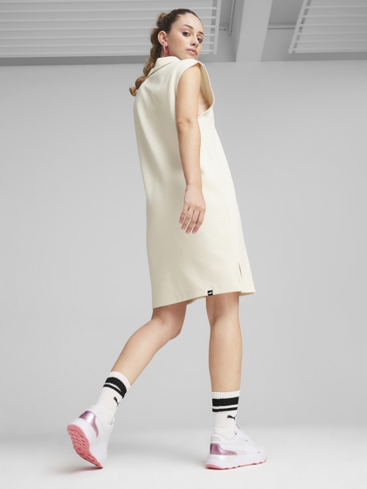 Платье женское Puma HER Dress молочное 67870287 изображение 3