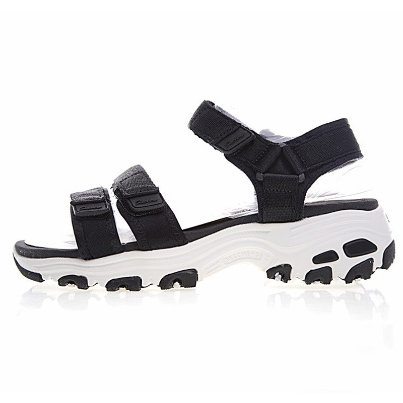 Сандалі жіночі Skechers D'Lites - Fresh Catch чорні 31514-BLK — фото 4