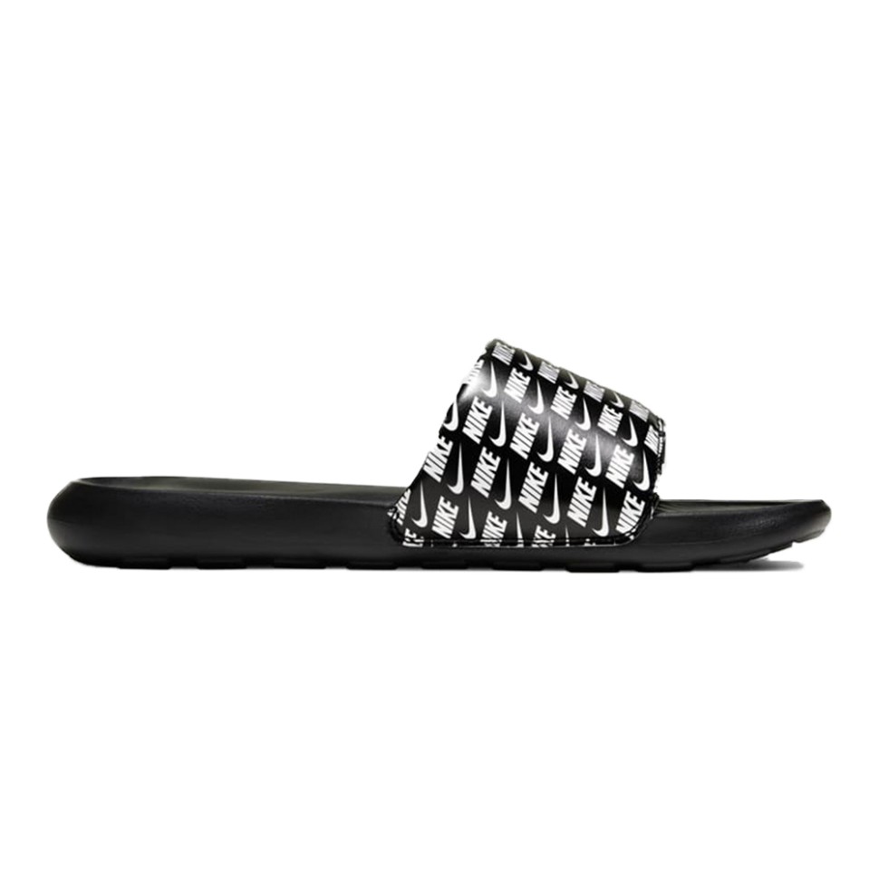 Пляжне взуття чоловіче Nike NIKE VICTORI ONE SLIDE PRINT чорне CN9678-006 — фото 2