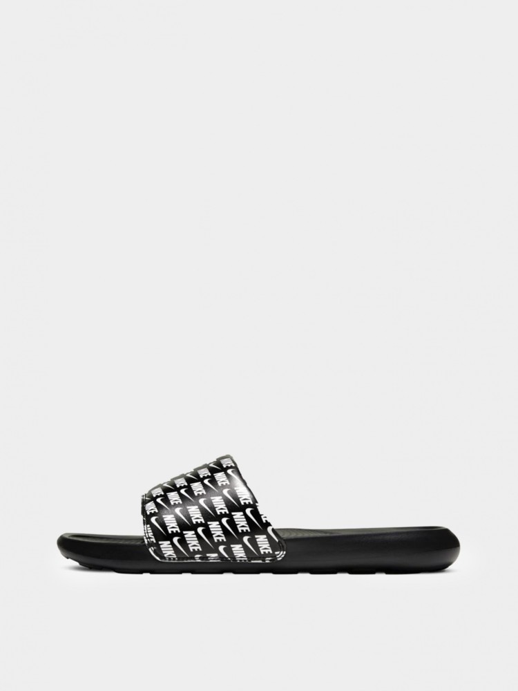Пляжная обувь мужская Nike NIKE VICTORI ONE SLIDE PRINT черная CN9678-006 изображение 4
