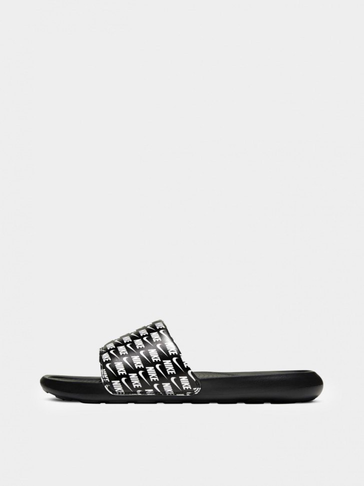 Пляжная обувь мужская Nike NIKE VICTORI ONE SLIDE PRINT черная CN9678-006 изображение 4