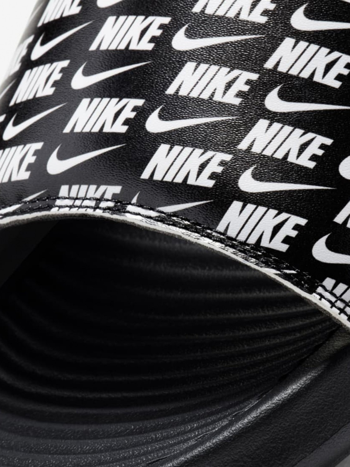 Пляжная обувь мужская Nike NIKE VICTORI ONE SLIDE PRINT черная CN9678-006 изображение 6