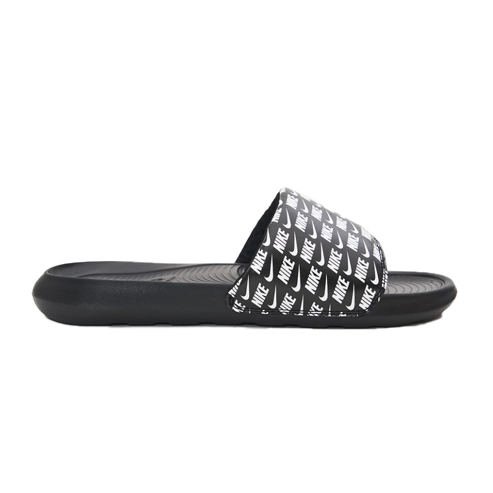 Пляжне взуття чоловіче Nike NIKE VICTORI ONE SLIDE PRINT чорне CN9678-006 — фото 1