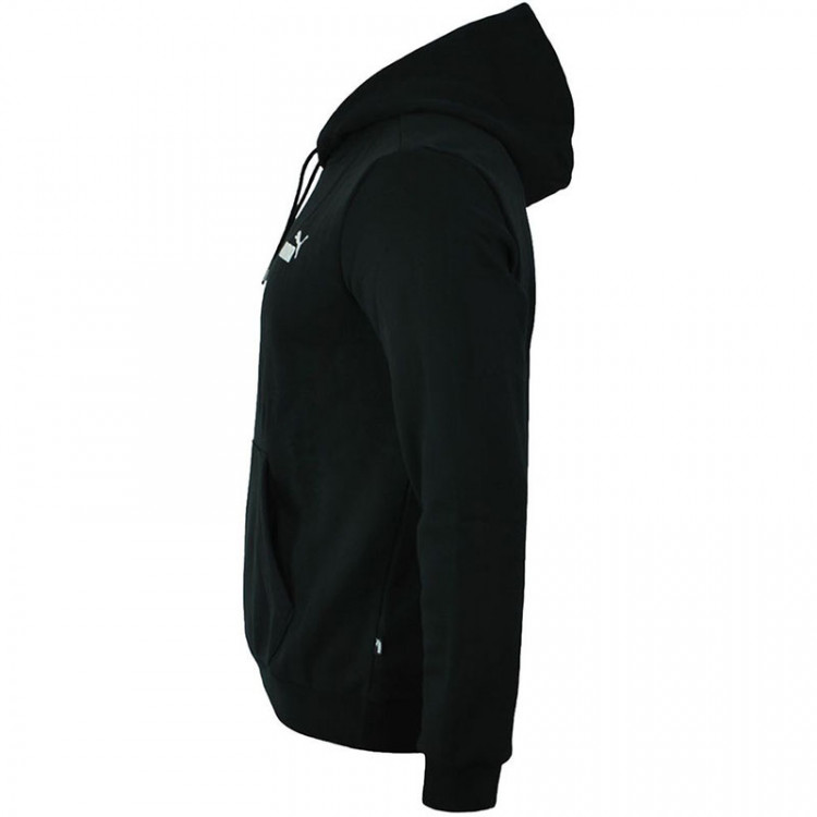 Толстовка мужская Puma ESSENTIALS FLEECE черная 85174401 изображение 2