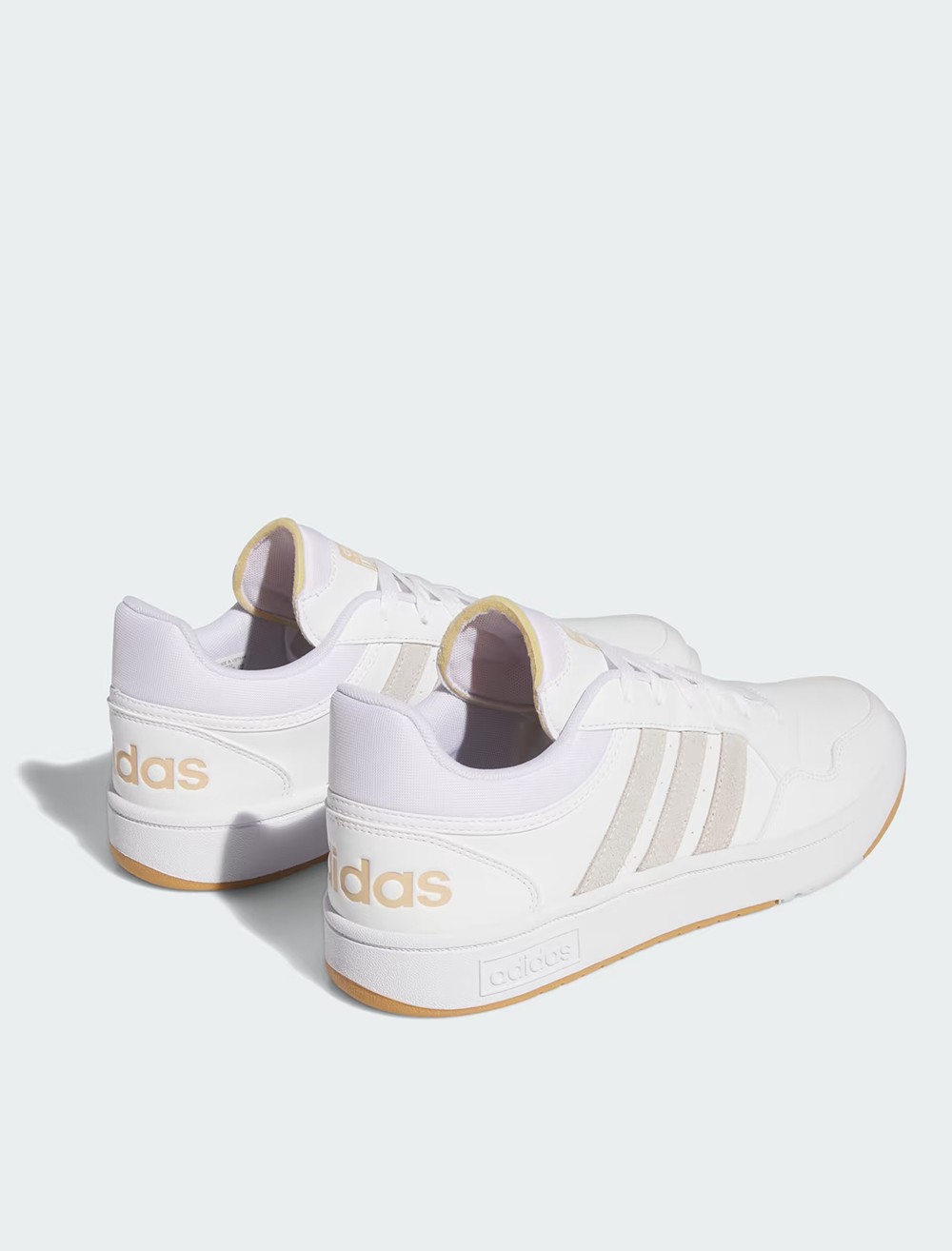 Кросівки чоловічі Adidas HOOPS 3.0 білі IF2634 изображение 4