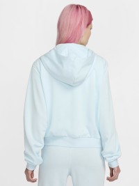 Толстовка жіноча Nike W NSW NK CHLL FT FZ HDY блакитна FN2415-474 изображение 3