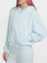 Толстовка жіноча Nike W NSW NK CHLL FT FZ HDY блакитна FN2415-474 изображение 4