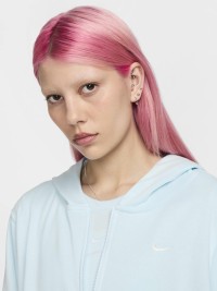 Толстовка жіноча Nike W NSW NK CHLL FT FZ HDY блакитна FN2415-474 изображение 5