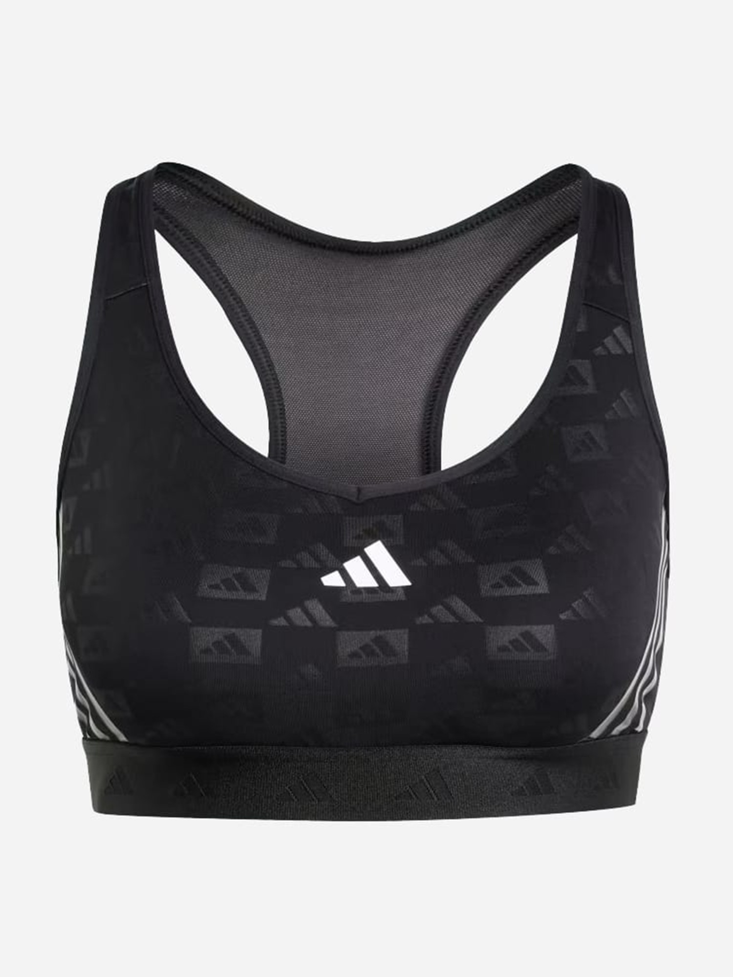 Бра жіночий Adidas PWR MS HYGLM Q4 чорний IK7913 изображение 7