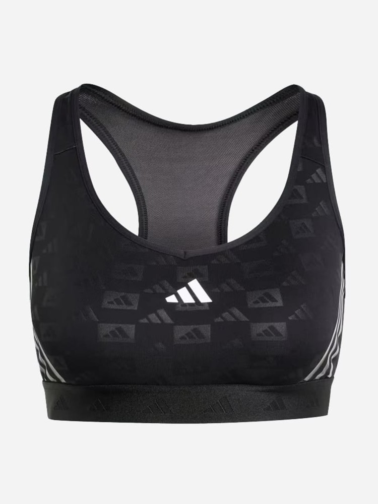 Бра женский Adidas PWR MS HYGLM Q4 черный IK7913 изображение 7