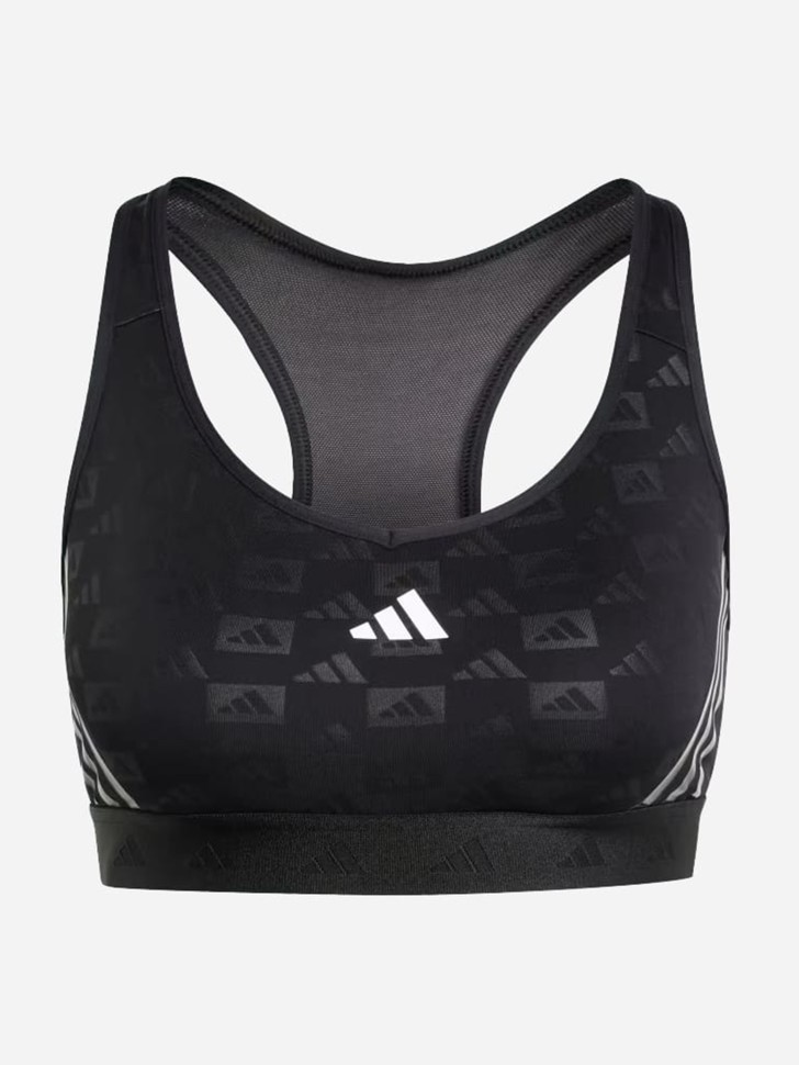 Бра женский Adidas PWR MS HYGLM Q4 черный IK7913 изображение 7