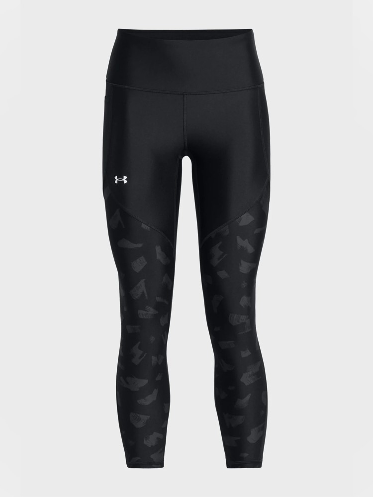 Легінси жіночі Under Armour Tech Print Panel Ankle Leg чорні 1386407-001 изображение 6