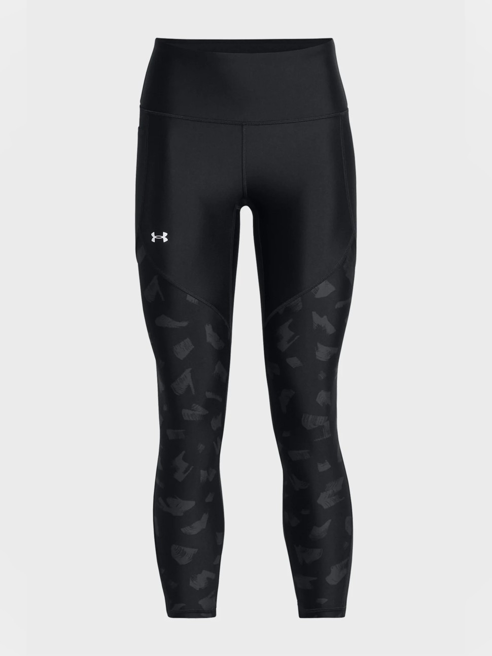 Легінси жіночі Under Armour Tech Print Panel Ankle Leg чорні 1386407-001 — фото 6