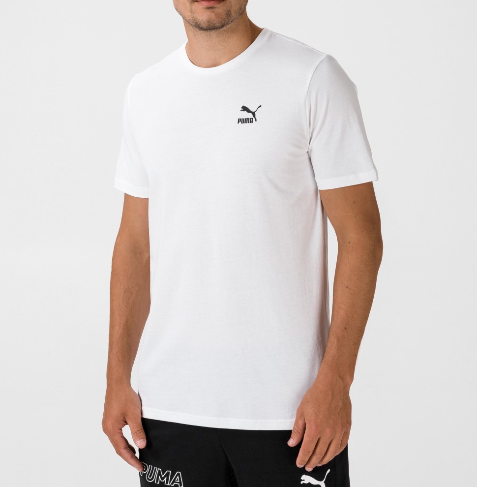 Футболка мужская Puma белая 59716752 — Sport City Футболка мужская Puma белая 59716752