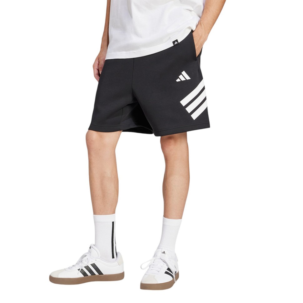 Шорты мужские Adidas M FI 3S SHO черные JD4884 изображение 1