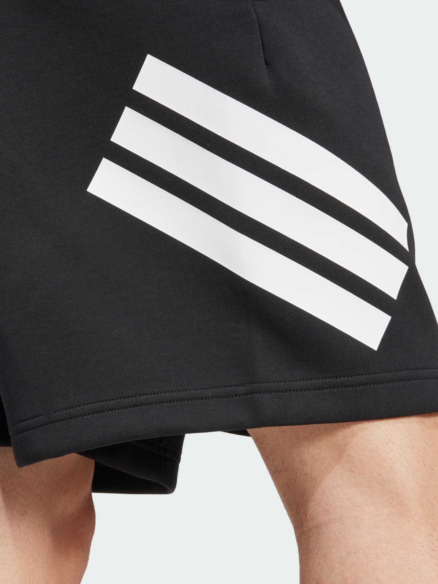 Шорты мужские Adidas M FI 3S SHO черные JD4884 изображение 6