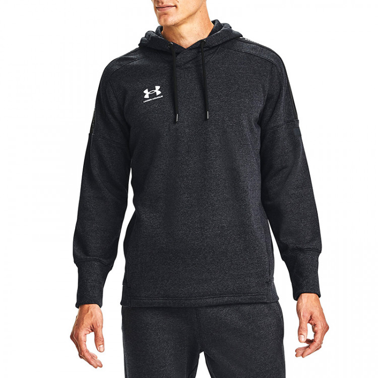 Толстовка чоловіча Under Armour Accelerate Off-Pitch Hoodie чорна 1356763-001 изображение 3