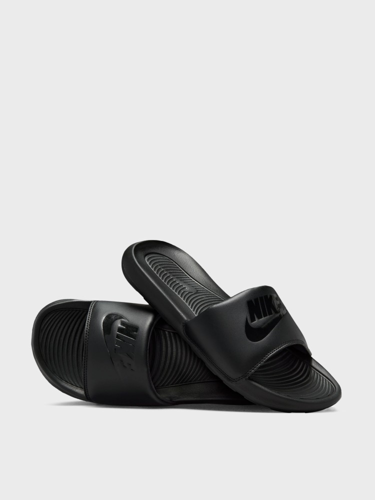 Пляжная обувь мужская Nike NIKE VICTORI ONE SLIDE черная CN9675-003 изображение 4