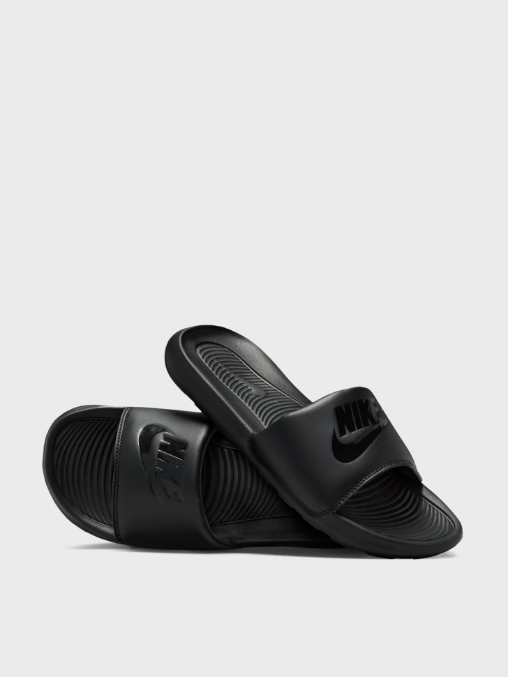 Пляжная обувь мужская Nike NIKE VICTORI ONE SLIDE черная CN9675-003 изображение 4