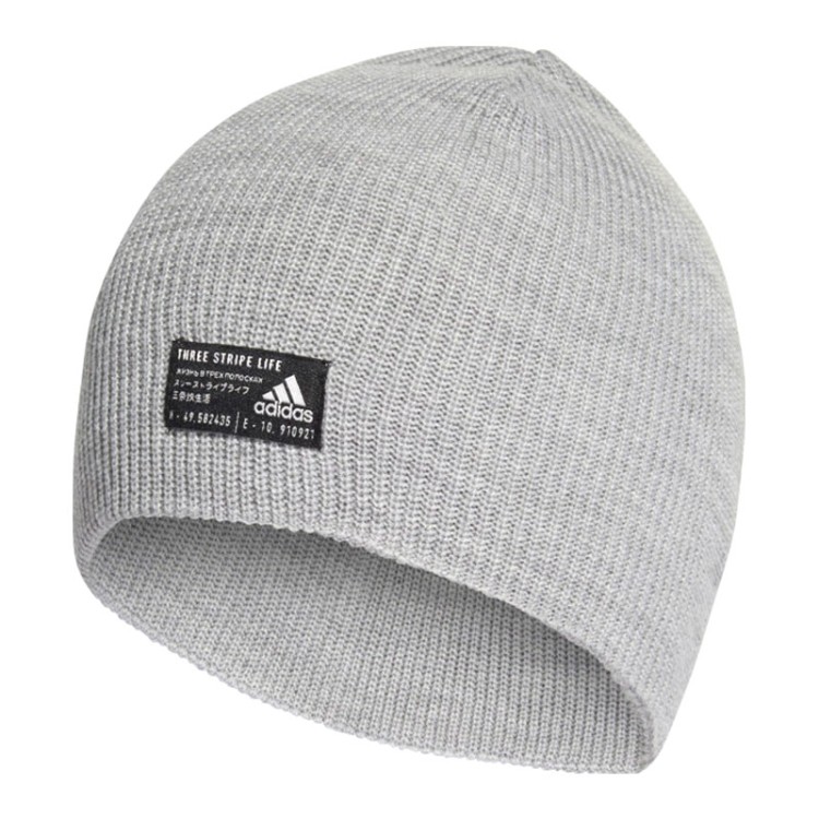 Шапка Adidas Perf Beanie серая FS9032 изображение 1
