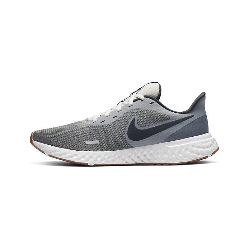 Кроссовки мужские Nike REVOLUTION 5 серые BQ3204-008 изображение 4
