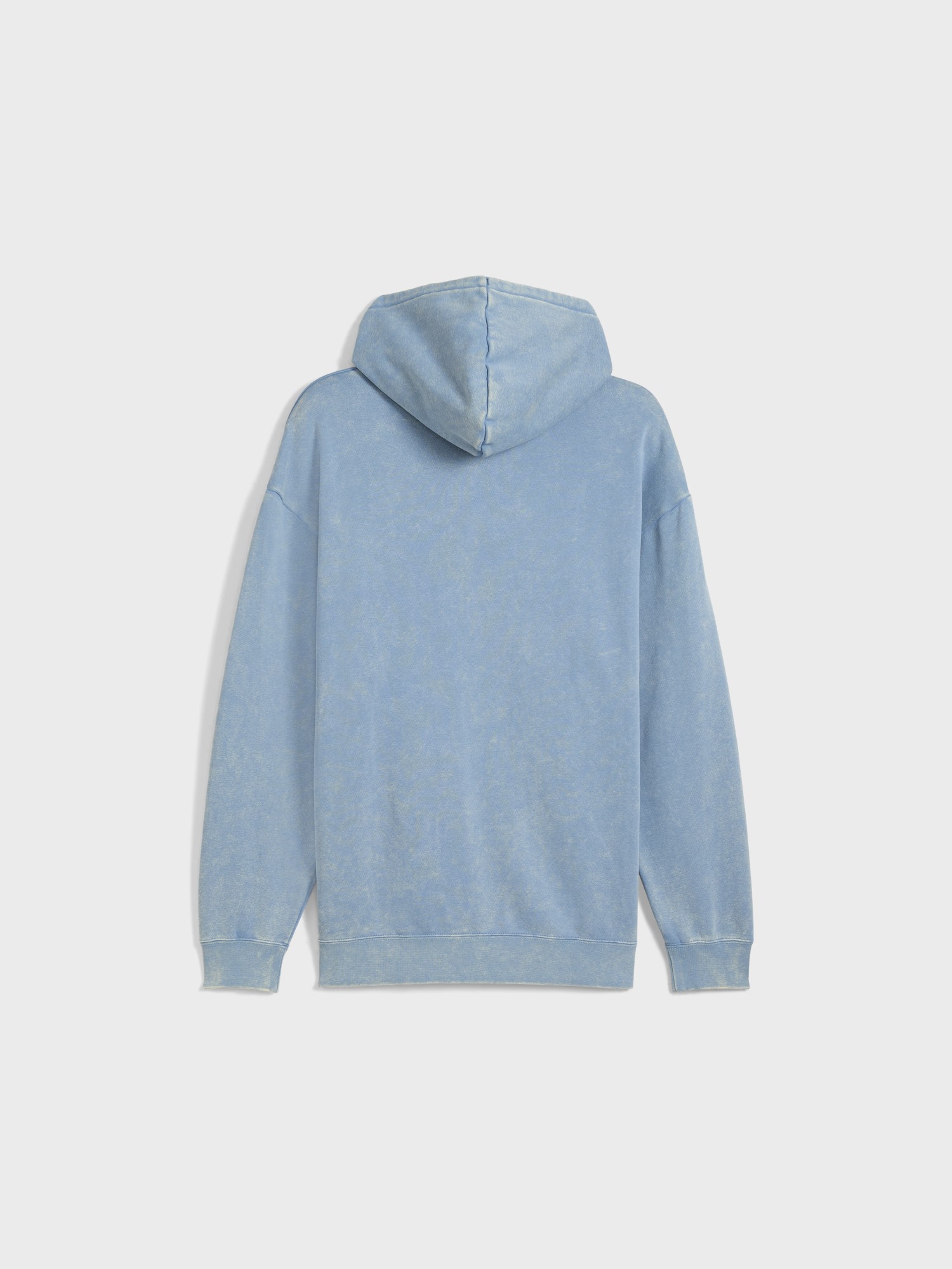 Толстовка чоловіча Puma ESS ELEVATED Wash Hoodie блакитна 68804934 изображение 6
