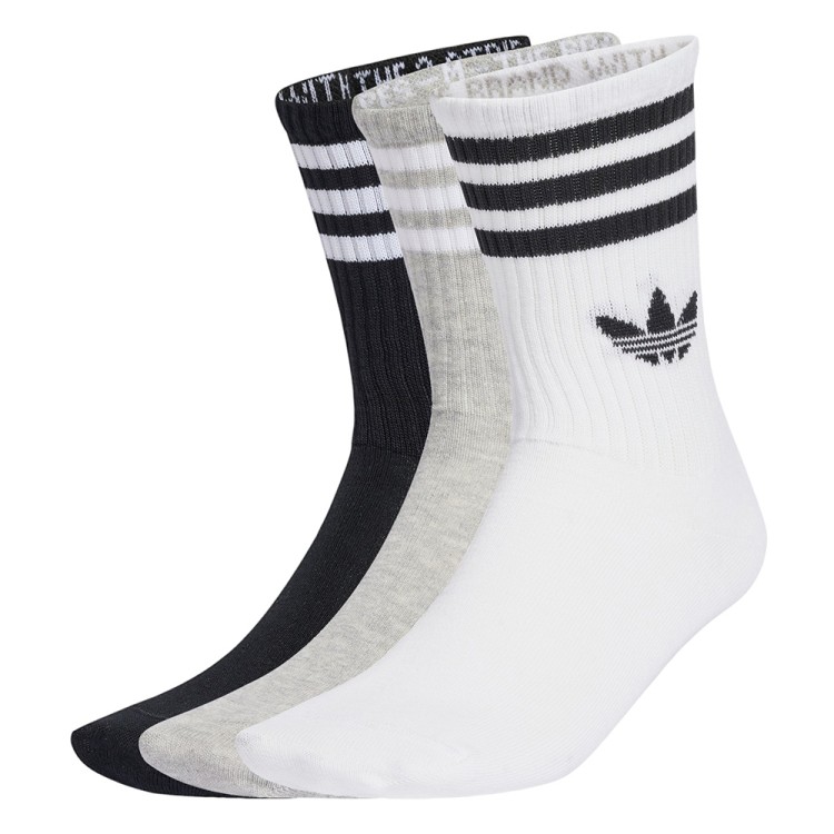 Носки Adidas 3S CREW S 3P мультицвет JV7403