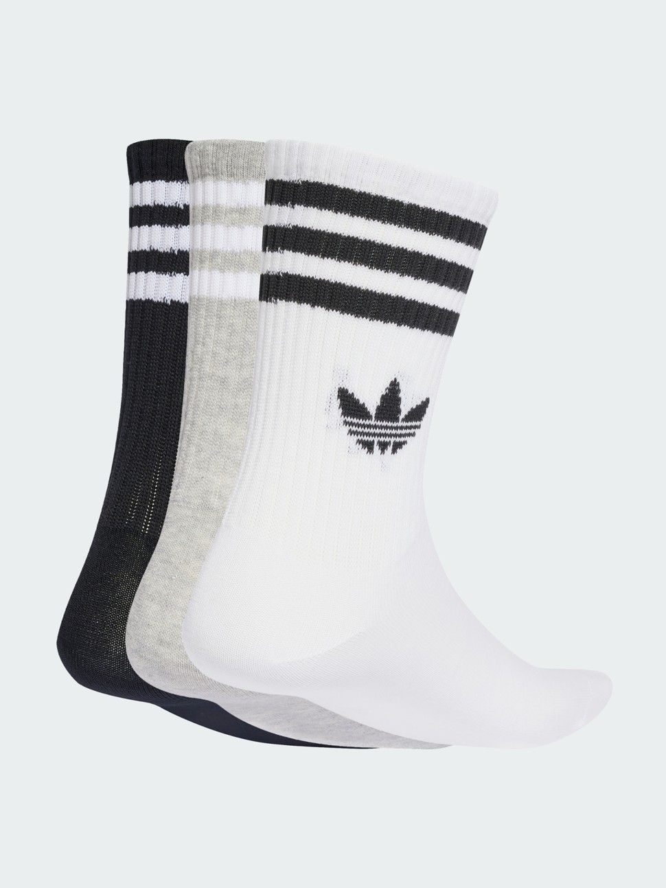 Шкарпетки Adidas 3S CREW S 3P мультиколір JV7403 — фото 5
