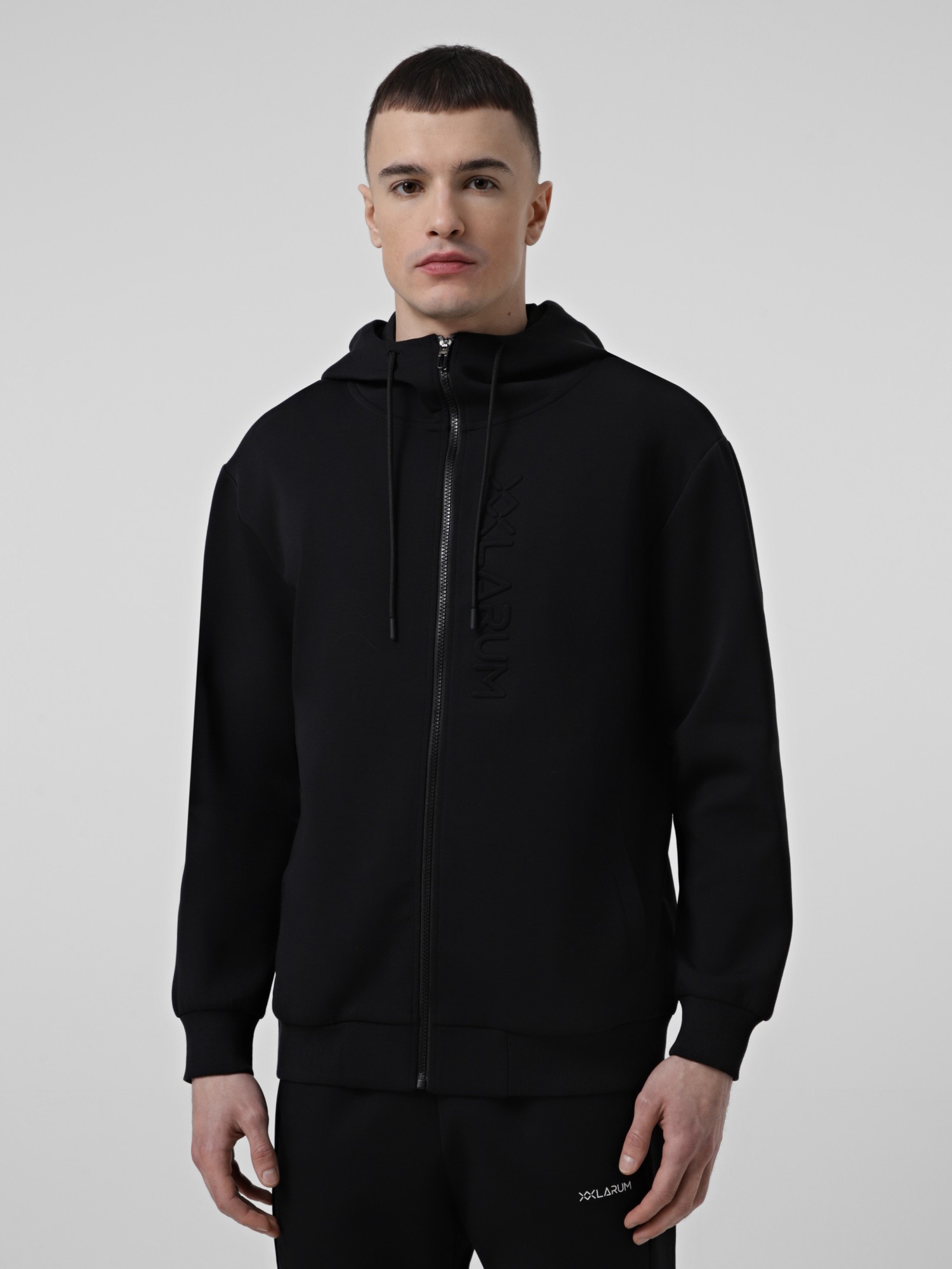 Толстовка чоловіча Larum Sylva чорна 302516-010 изображение 2