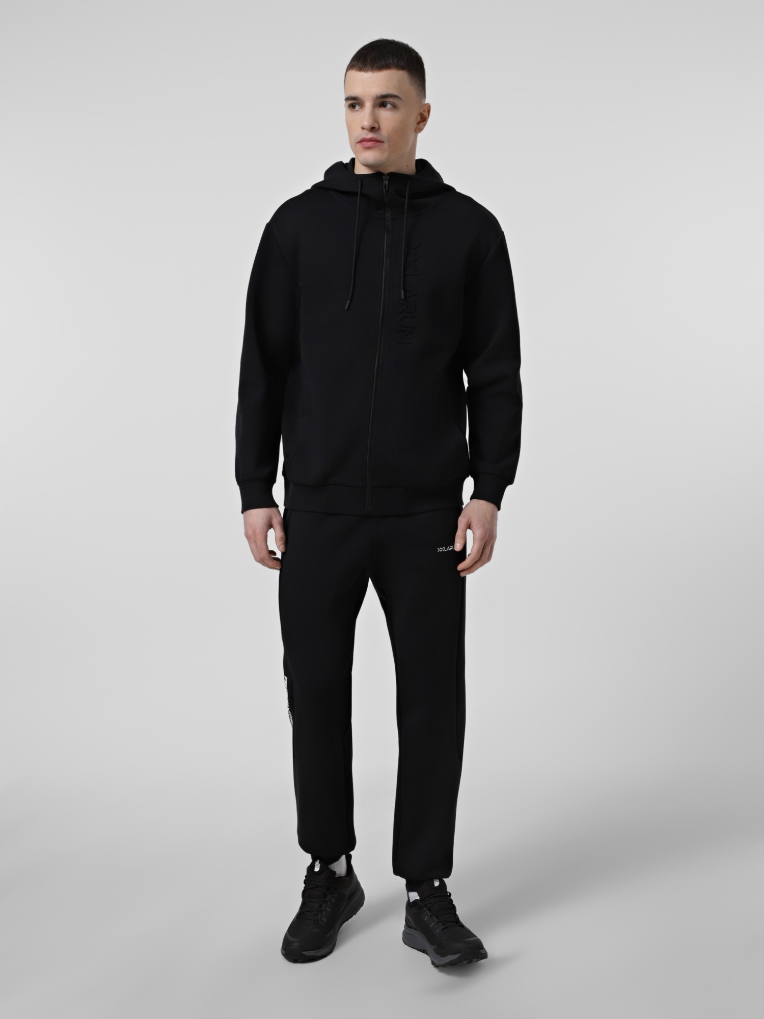 Толстовка чоловіча Larum Sylva чорна 302516-010 изображение 6