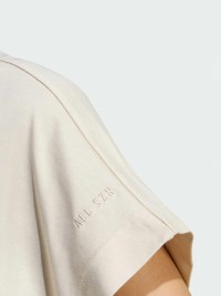 Футболка женская Adidas W ALL SZN TEE бежевая JY7811 изображение 5
