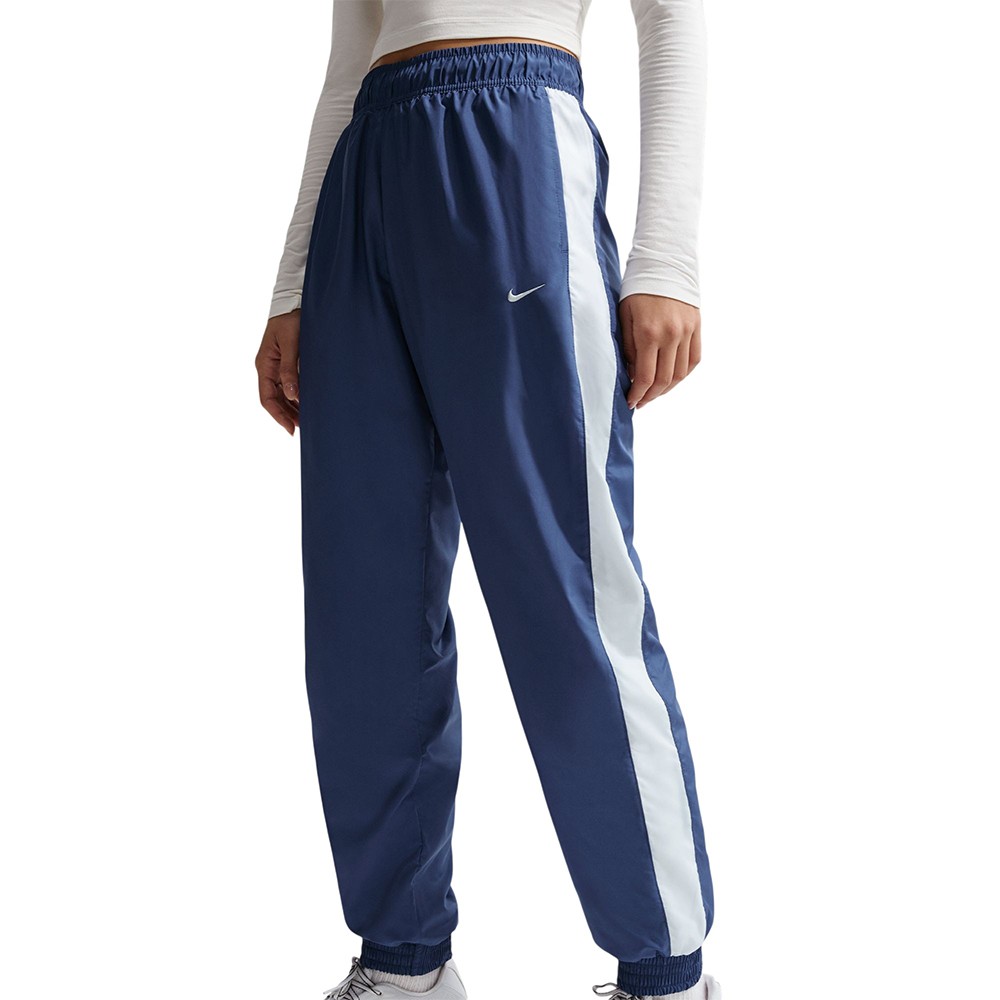 Брюки женские Nike W NSW OTG UV ESSNTL WVN MR JG темно-синие FV7660-461