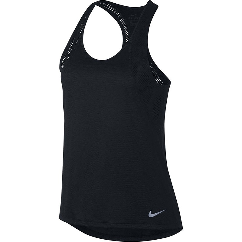 Майка женская Nike Tank Run черная 890351-010 изображение 1