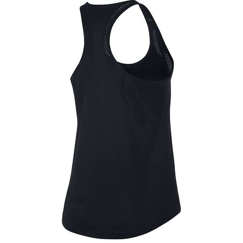 Майка женская Nike Tank Run черная 890351-010 изображение 2