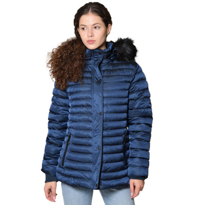 Куртка женская Geographical Norway синяя WR716F-450