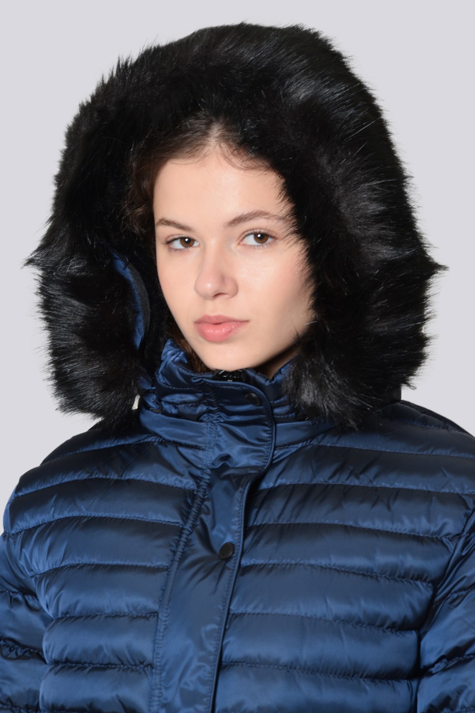 Куртка жіноча Geographical Norway синя  WR716F-450 — фото 3