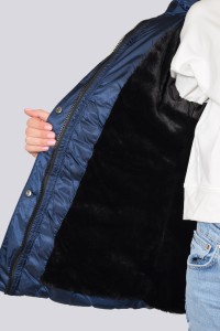 Куртка жіноча Geographical Norway синя  WR716F-450 изображение 5