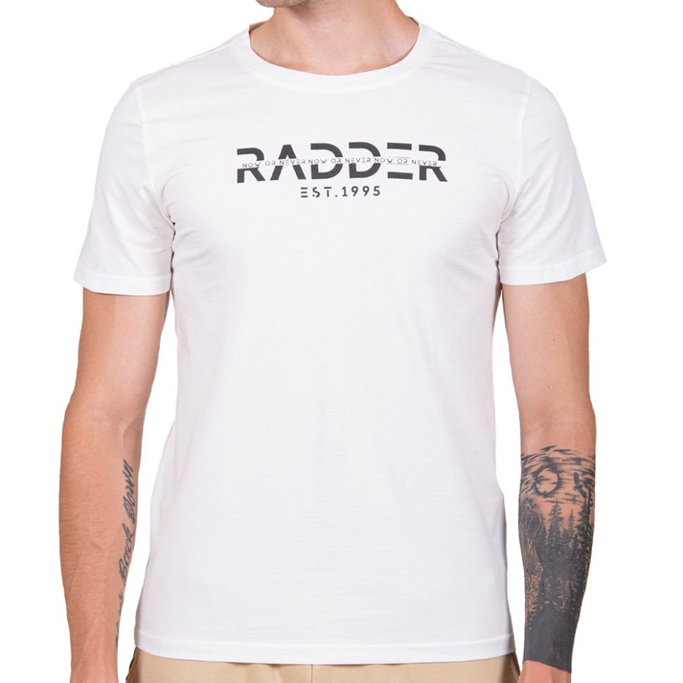 Футболка мужская Radder Sheratan біла 442134-100 изображение 1