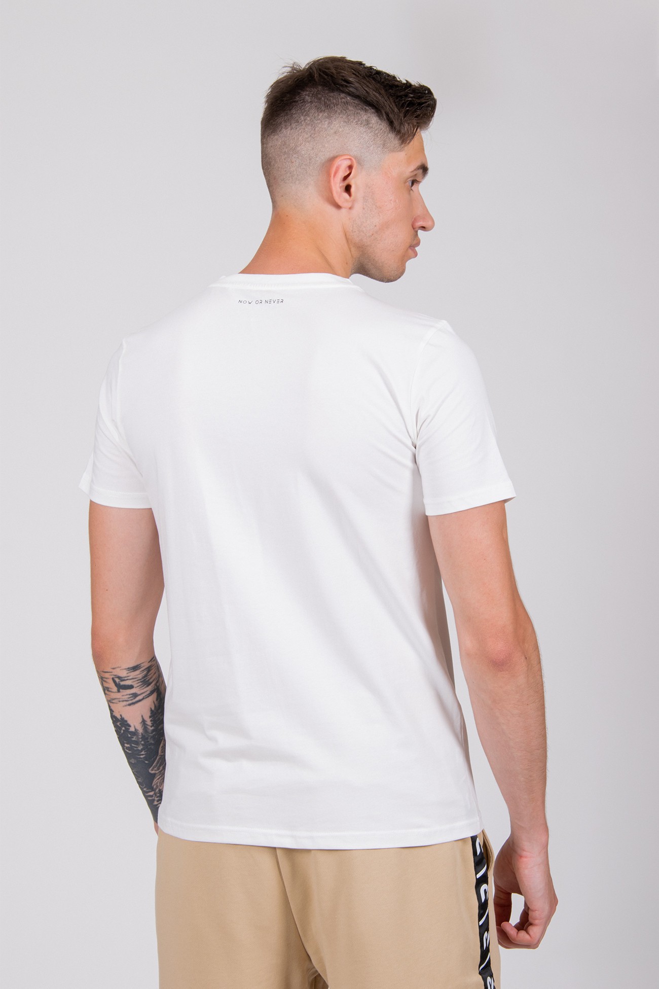 Футболка чоловіча Radder Sheratan біла 442134-100 изображение 3