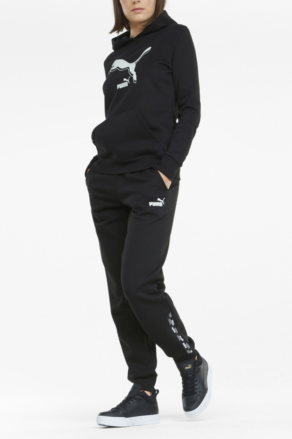 Штани жіночі Puma Puma Power Pants чорні 58954601  изображение 5