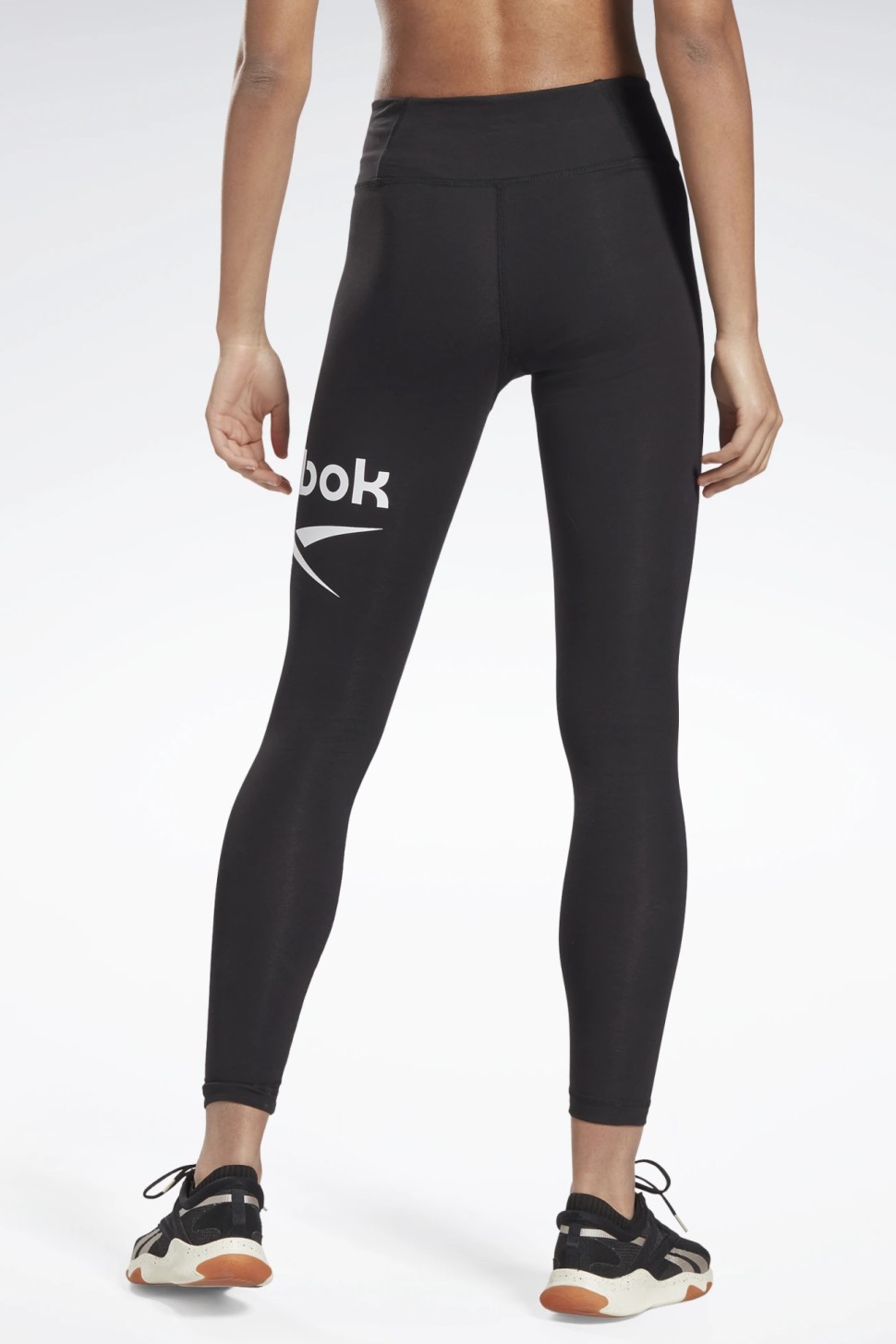 Леггинсы женские Reebok Ri Bl Cotton Legging черные GL2547 — фото 3
