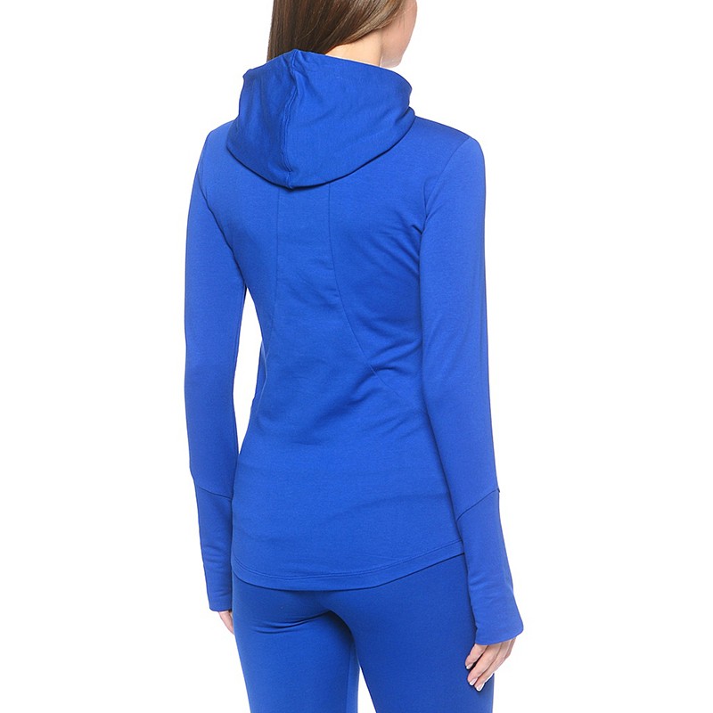 Толстовка женская Puma ELEVATED FZ синяя 83847210 изображение 3