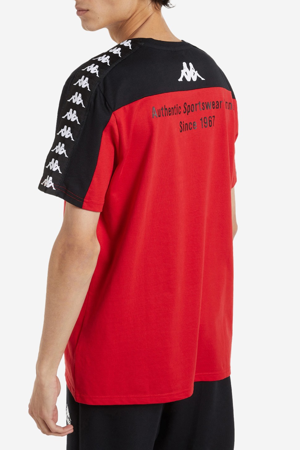 Футболка мужская Kappa T-shirt черная 113366-HB — фото 3 — Sport City Футболка мужская Kappa T-shirt черная 113366-HB — фото 3