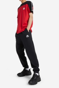 Футболка мужская Kappa T-shirt черная 113366-HB изображение 4